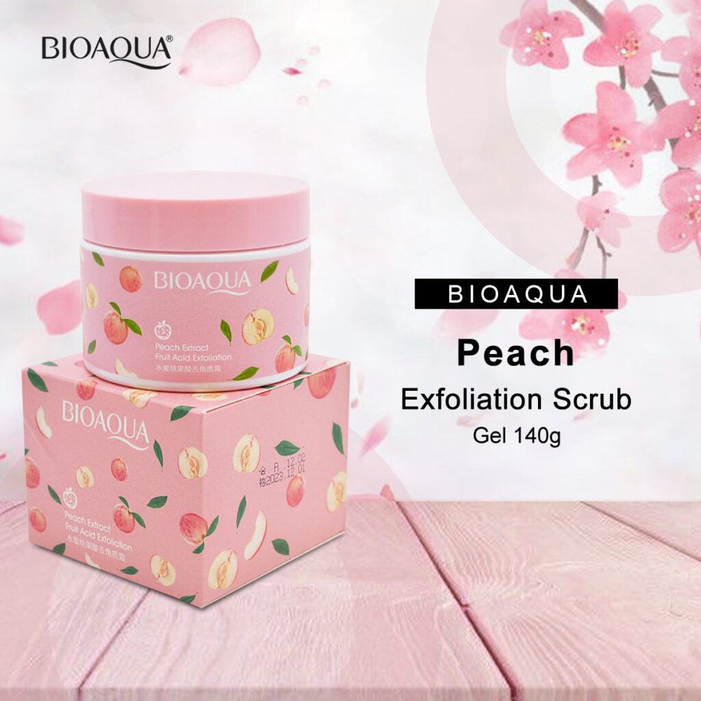 Bioaqua Peach Exfoliation Scrub Gel
