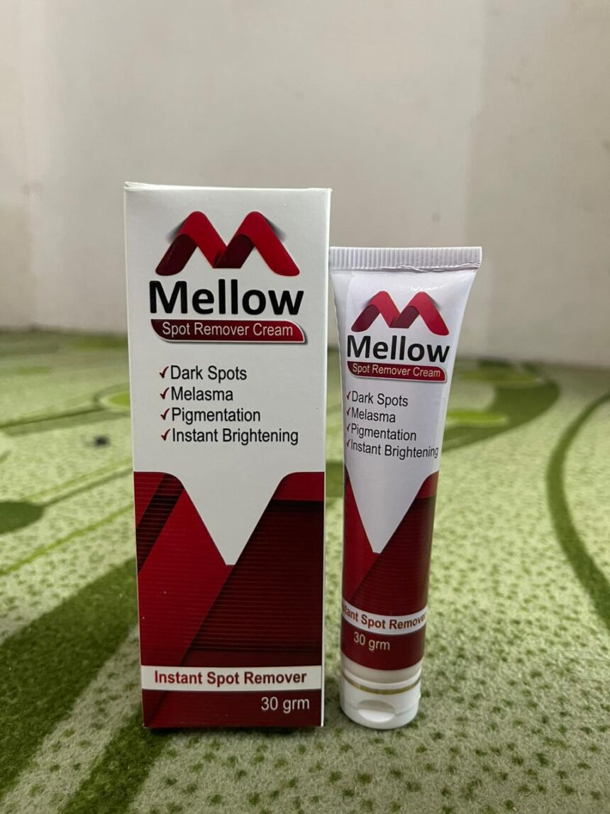 Mellow Spot Remover Cream – Dark Spot Corrector with Glutathione & Retinol – 40g