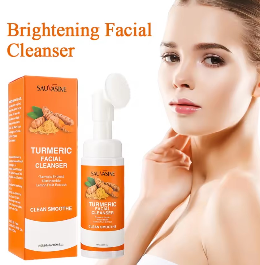 Turmeric Facial Cleanser – Anti Acne, Oil Control & Blackhead Remover