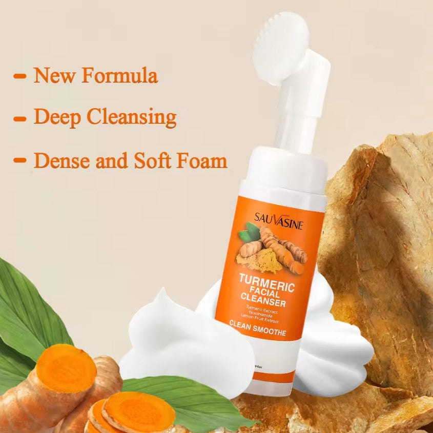Turmeric Facial Cleanser – Anti Acne, Oil Control & Blackhead Remover