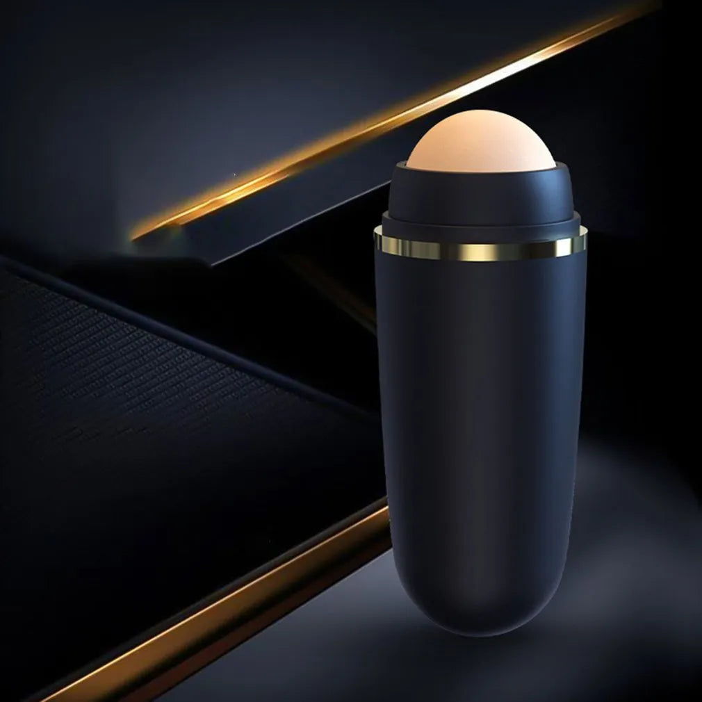 Premium Volcanic Oil-Absorbing Face Roller – Natural Skincare Tool for Shine-Free, Smooth Skin