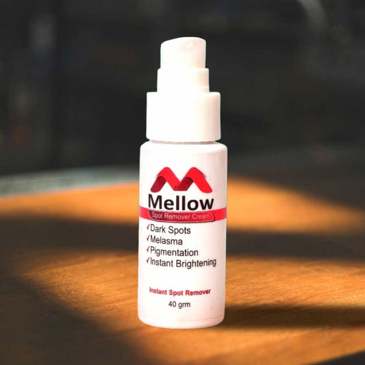 Mellow Spot Remover Cream: The Ultimate Dark Spot Corrector with Glutathione & Retinol (40g)