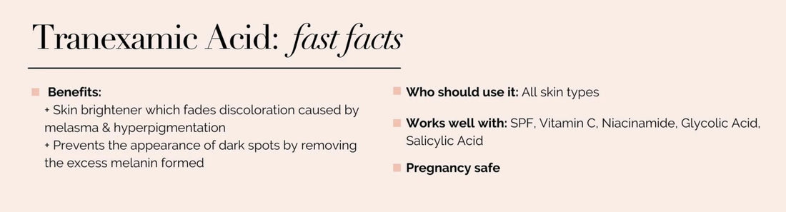 Ultimate Guide to Tranexamic Acid for Skincare in Pakistan