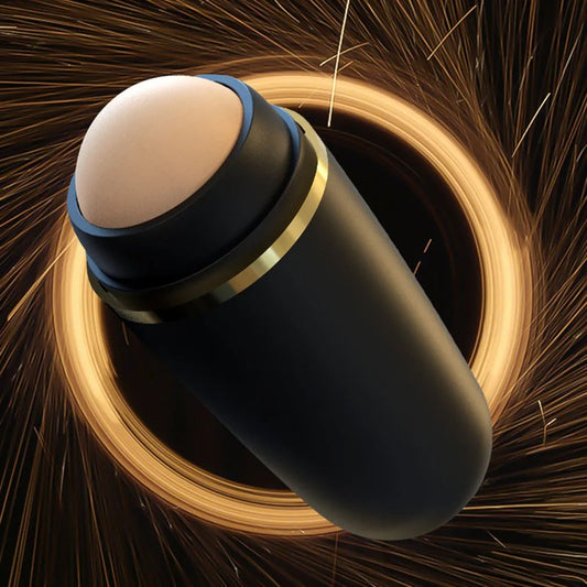Premium Volcanic Oil-Absorbing Face Roller – Natural Skincare Tool for Shine-Free, Smooth Skin
