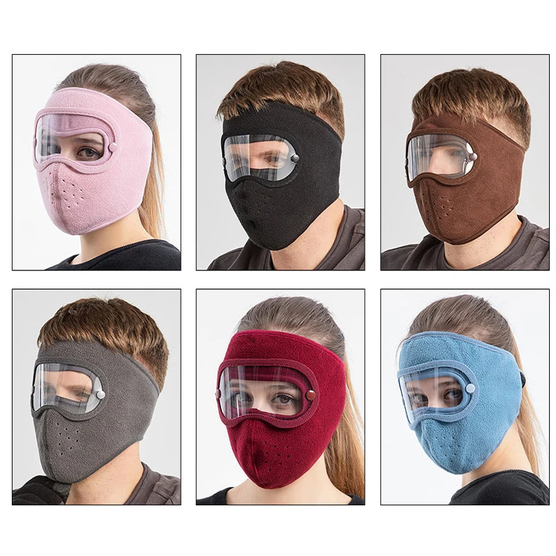 Windproof Anti-Dust Full Face Masks - Ultimate Protection for Outdoor Activities